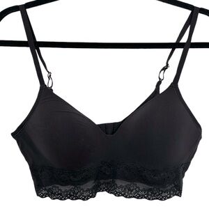 Natori Womens Bliss Perfection Soft Cup Contour Bra 34B Black